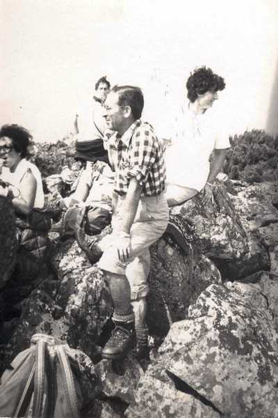 Septiembre de 1980 - Mario Arguelles en el Pico Valmayor , Muniellos